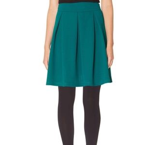 The limited pleaded skater skirt